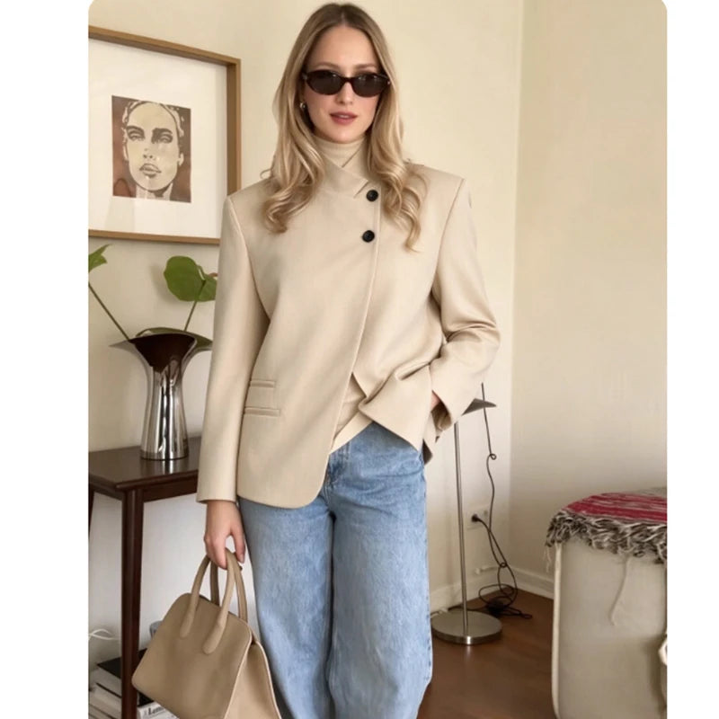 Blazer Alfaiataria Acinturado