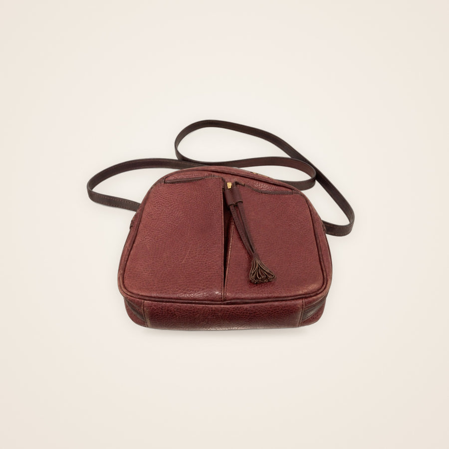 Bolsa Cartier Crossbody Vintage em Couro